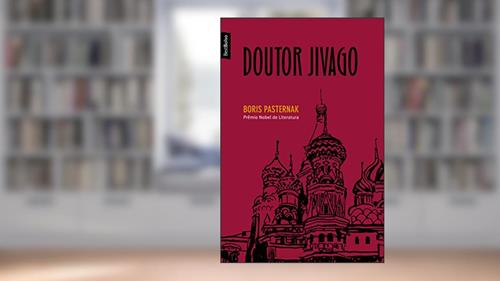 Capa de Doutor Jivago (edição de bolso), do autor Boris Pasternak