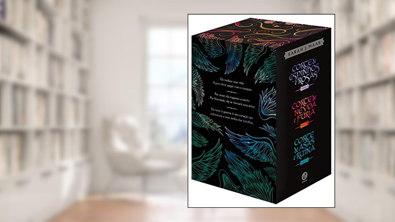 Box - Corte de Espinhos e Rosas - 3 Livros, do autor Sarah J. Maas