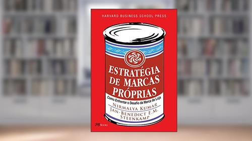 Capa de Estratégia de Marcas Próprias - Harvard Business School Press, do autor Nirmalya Kumar; Jan-Benedict E. M. Steenkamp