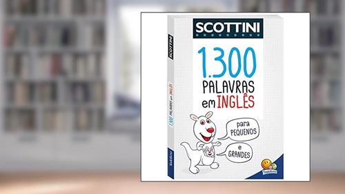 Capa de Scottini 1300 Palavras em Inglês, do autor Ana Cristina de Mattos Ribeiro