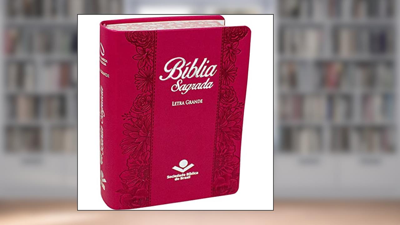 Capa de Bíblia Sagrada NAA Letra Grande: Nova Almeida Atualizada (NAA), do autor Sociedade Bíblica do Brasil