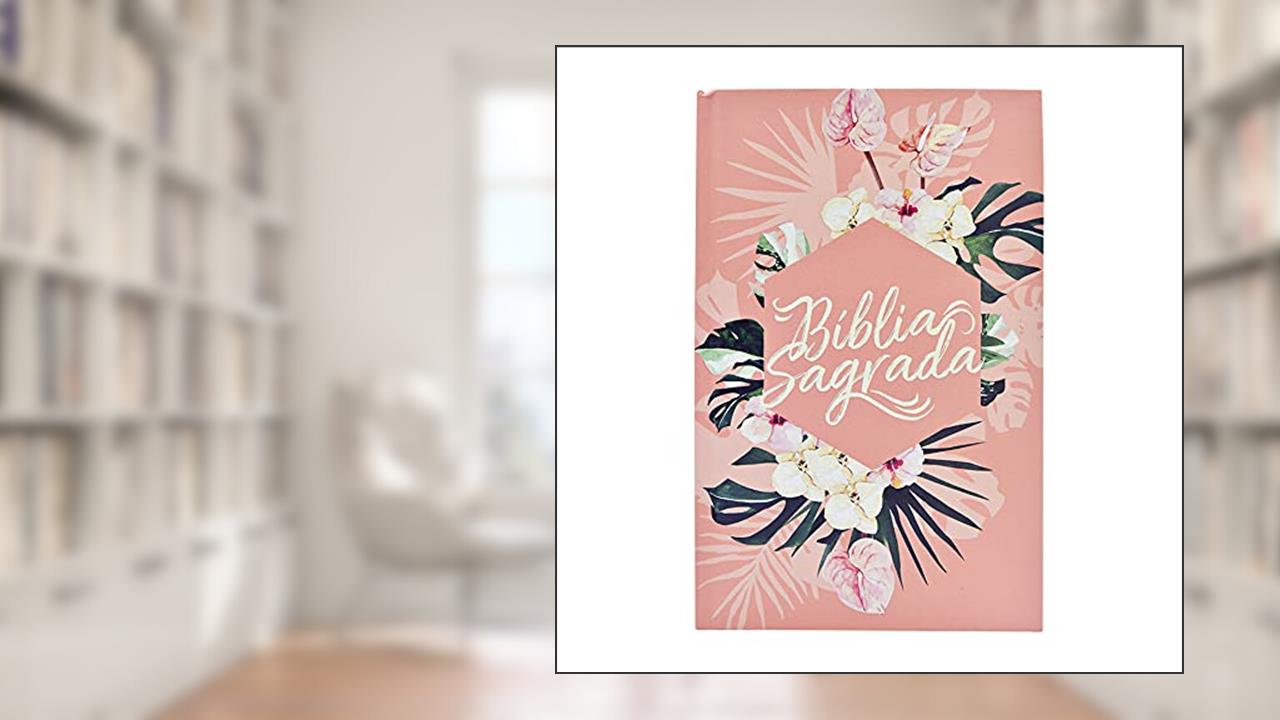 Bíblia ACF, Soft Touch, Capa dura, Floral, Leitura Perfeita, do autor Thomas Nelson Brasil