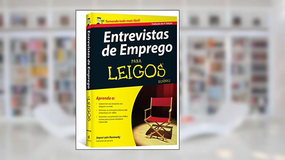 Entrevistas de Emprego Para Leigos, do autor Joyce Lain Kennedy