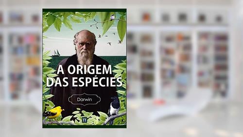 Capa de A Origem das Espécies, do autor Charles Darwin