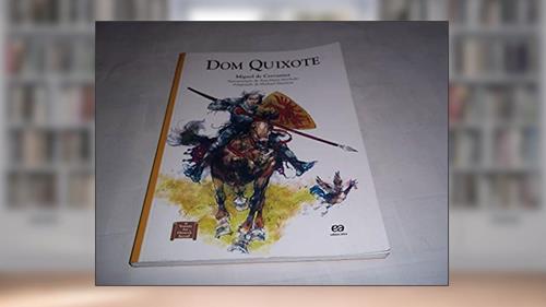 Capa de Dom Quixote, do autor Michael Harrison; Miguel de Cervantes