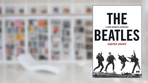 Capa de The Beatles: A única biografia autorizada, do autor Hunter Davies
