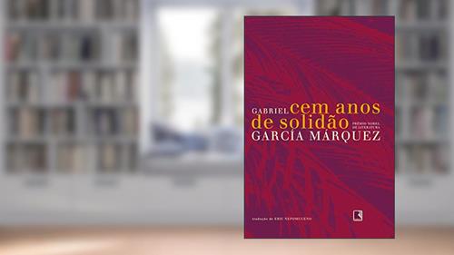 Capa de Cem anos de solidão (capa flexível), do autor Gabriel García Márquez