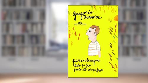 Capa de Percatempos, do autor Gregorio Duvivier