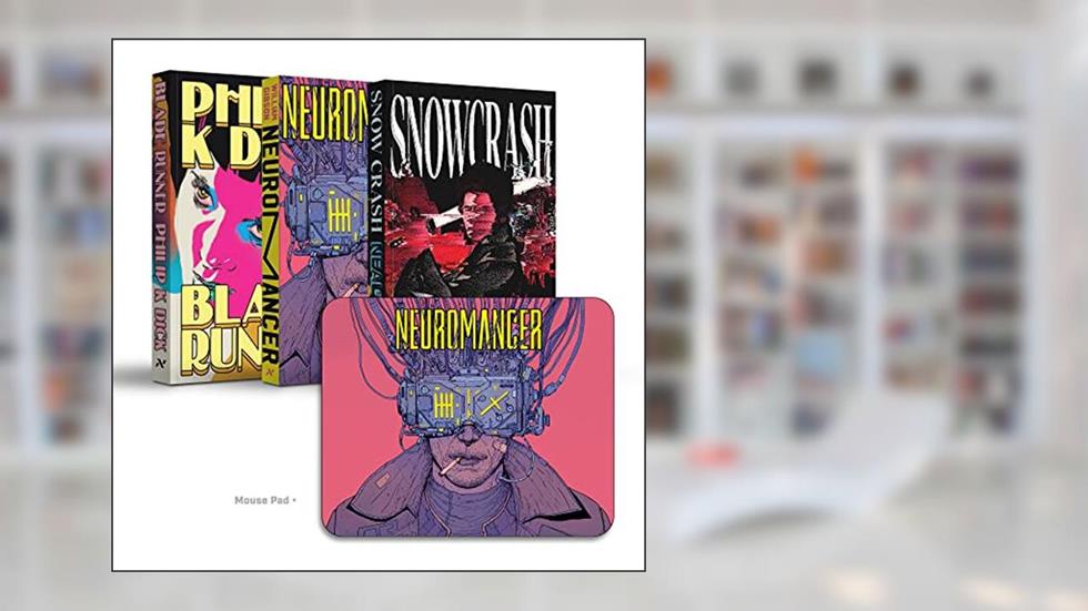 Kit - Coleção Cyberpunk + Mouse Pad Neuromancer, do autor Neal Stephenson; Philip K. Dick; William Gibson
