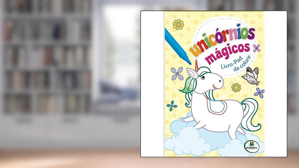 Unicórnios Mágicos - Livro-pad de Colorir (Amarelo), do autor BAP Educare Pvt.