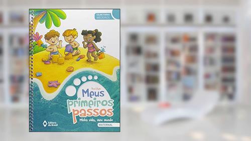 Capa de Meus primeiros passos - Minha vida meu mundo - Maternal - Educação infantil, do autor Celme Farias Medeiros