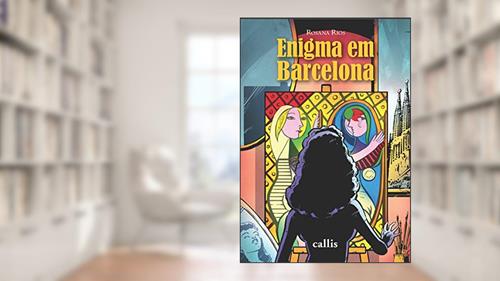 Capa de Enigma em Barcelona, do autor Rosana Rios
