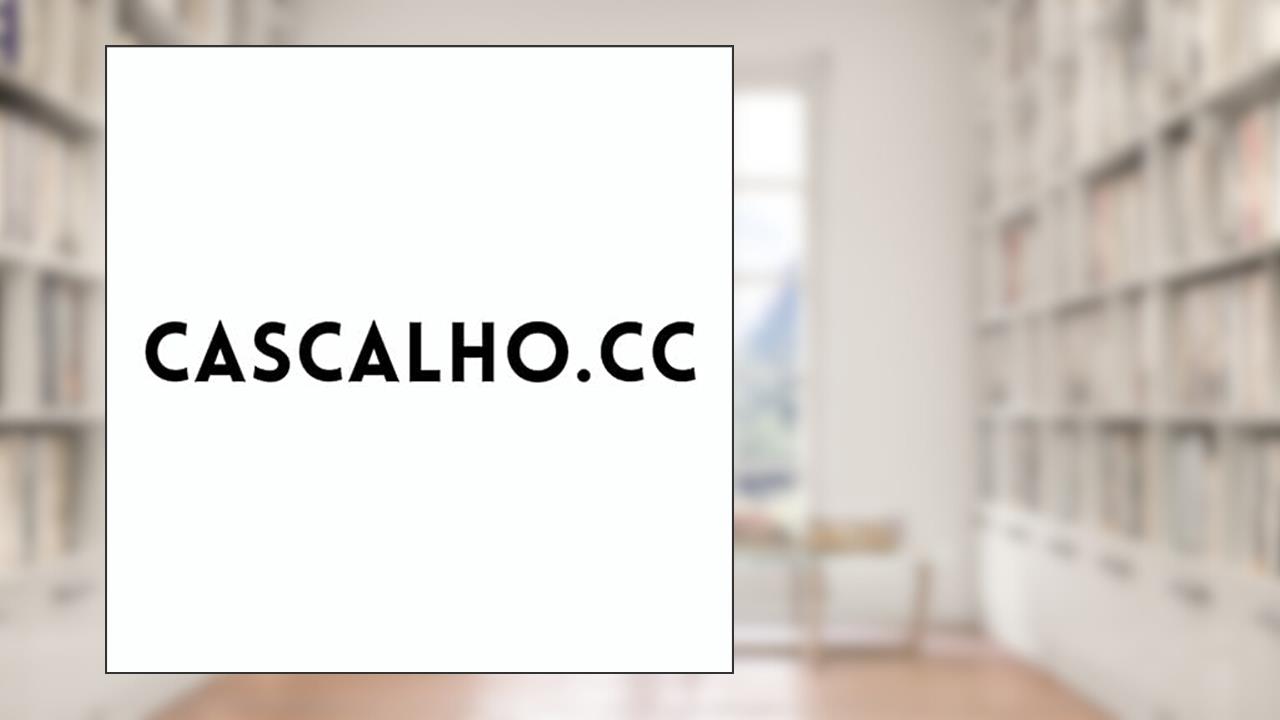 cascalho.cc, do autor Cascalho