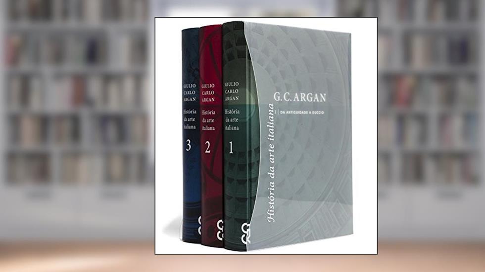História da Arte Italiana - 3 Volumes, do autor Giulio Carlo Argan