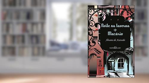 Capa de Noite na taverna: Macário: 144, do autor Álvares de Azevedo