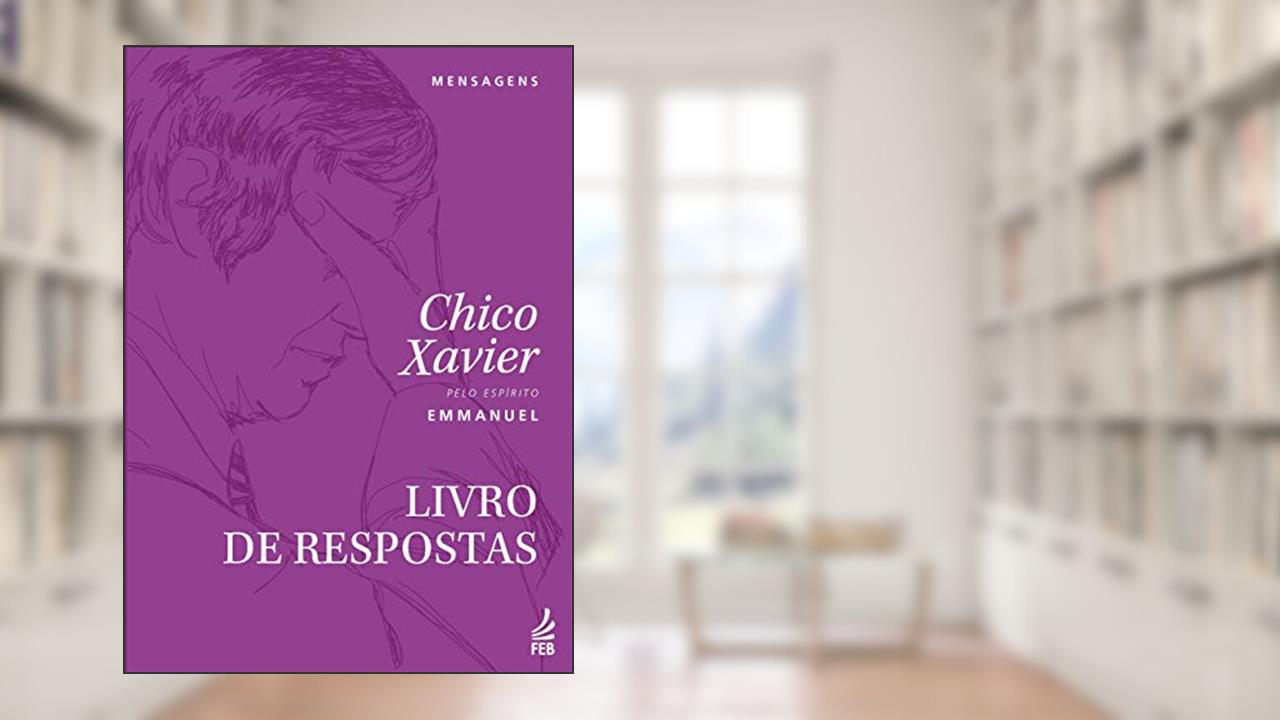 Capa de Livro de Respostas: Edição de Bolso, do autor Francisco Cândido Xavier; Emmanuel