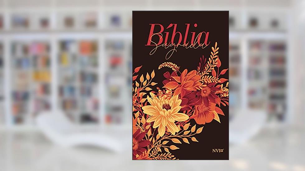 Bíblia NVI Luxo Slim - Buquê de Flores: Letra Grande, do autor Maquinaria Sankto
