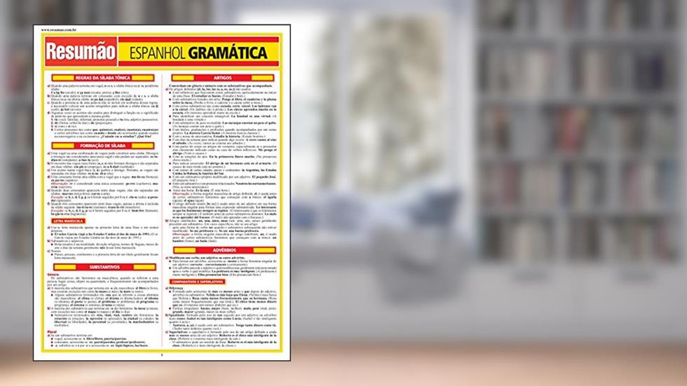 Espanhol - Gramática, do autor Liliane Arnet