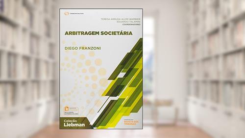 Capa de Arbitragem Societária, do autor Diego Franzoni