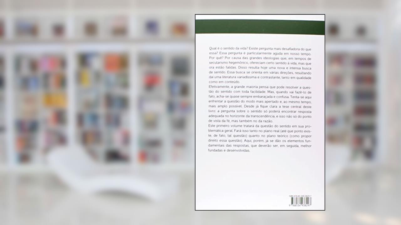 Capa de O Livro do Sentido: Crise e Busca de Sentido Hoje (Volume 1), do autor Clodovis Boff