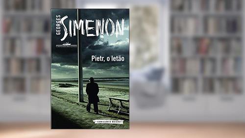 Capa de O pietr letão, do autor Georges Simenon