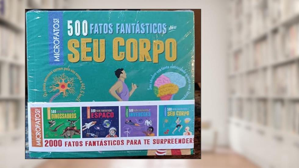 Conjunto - 500 Fatos Fantasticos, do autor Anne Rooney; Pé Da Letra