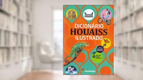Capa de Dicionário Houaiss Ilustrado, do autor Antônio Houaiss