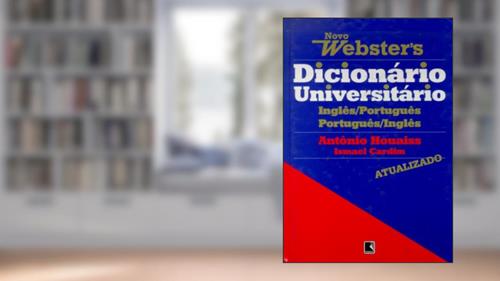 Capa de Dicionário Universitário Webster, do autor Antônio Houaiss