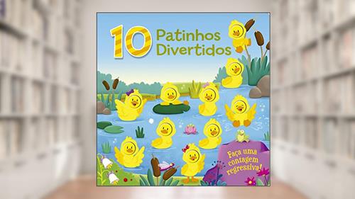 Capa de 10 patinhos divertidos: Faça uma contagem regressiva!, do autor Stephanie Moss