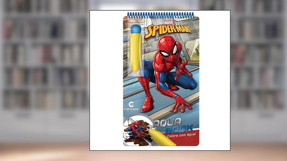 Aqua Book Homem-Aranha, do autor Culturama