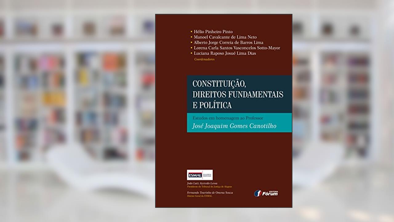 Capa de Constituição - direitos fundamentais e política, do autor José Joaquim Gomes Canotilho