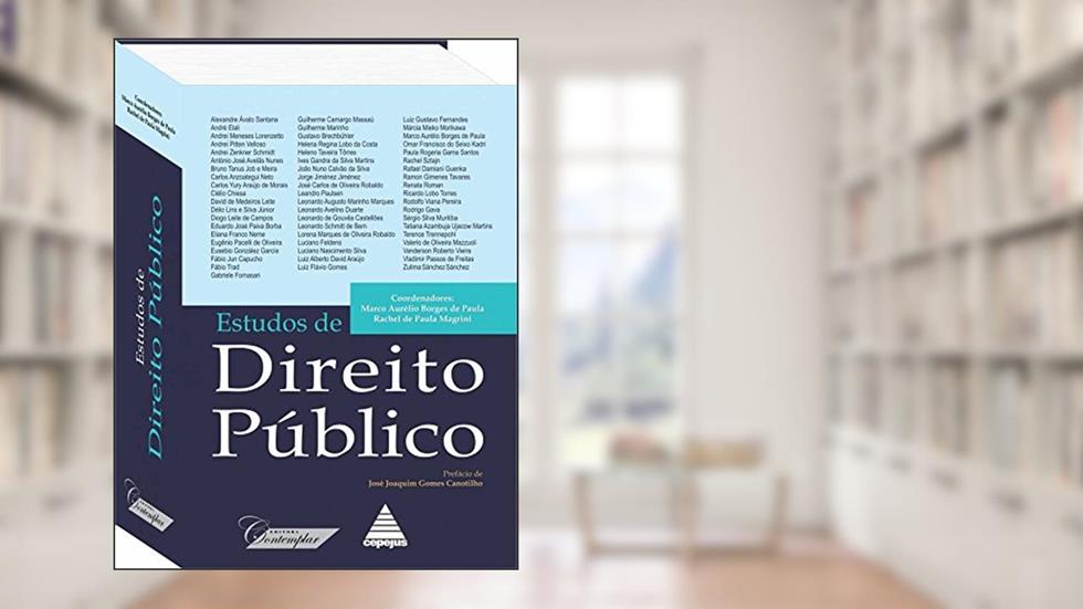 Estudos de Direito Público, do autor José Joaquim Gomes Canotilho