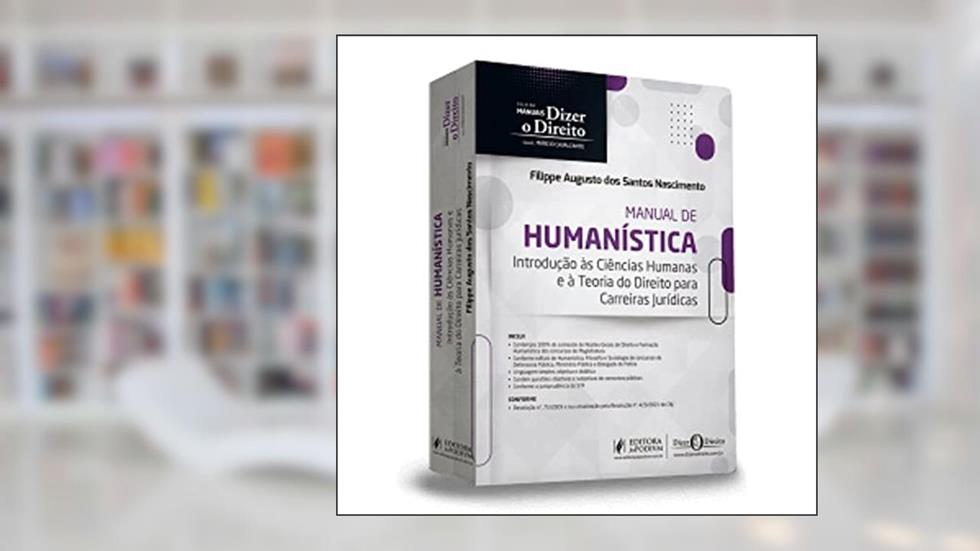 Manual de Humanística - 2ª Edição (2022), do autor Filippe Augusto Dos Santos Nascimento