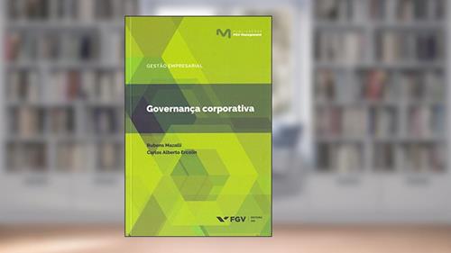 Capa de Governança Corporativa, do autor Carlos Alberto Ercolin; Rubens Mazzali