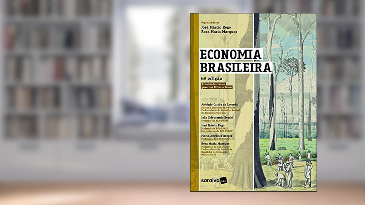 Economia brasileira, do autor Antônio Corrêa de Lacerda