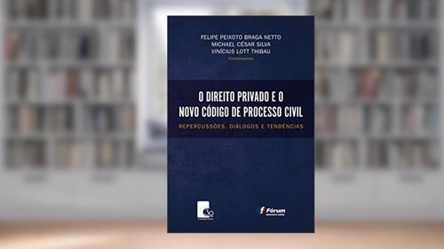 Capa de O direito privado e o novo Código de Processo Civil - repercussões diálogos e tendências, do autor Felipe Peixoto Braga Netto