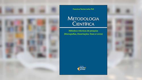 Capa de Metodologia Científica, do autor Francisco Tarciso Leite