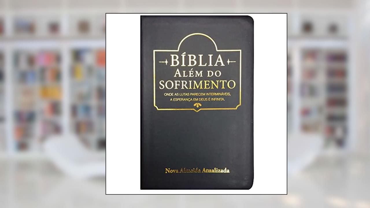 Bíblia Além Do Sofrimento, Preta, do autor Joni Eareckson Tada