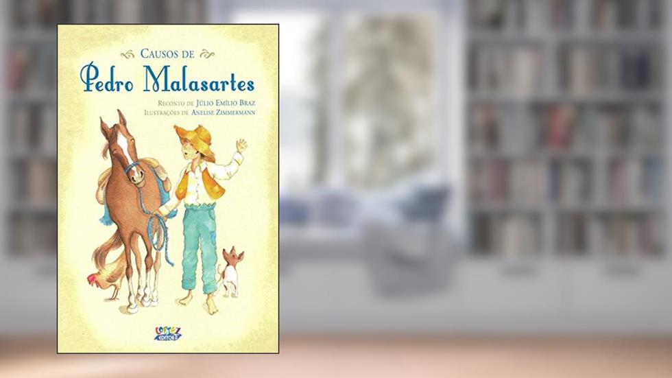 Causos de Pedro Malasartes (capa dura), do autor Júlio Emílio Braz
