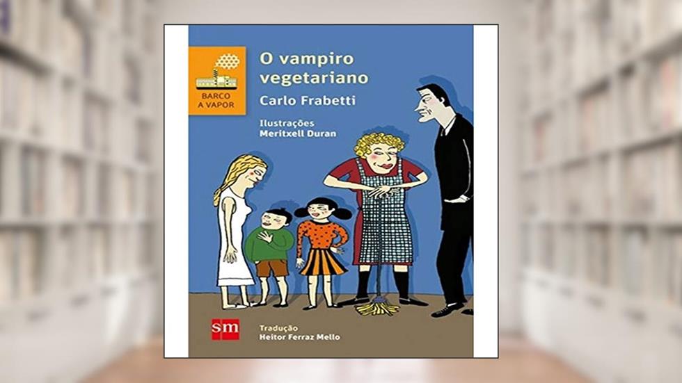 O Vampiro Vegetariano, do autor Carlo Frabetti