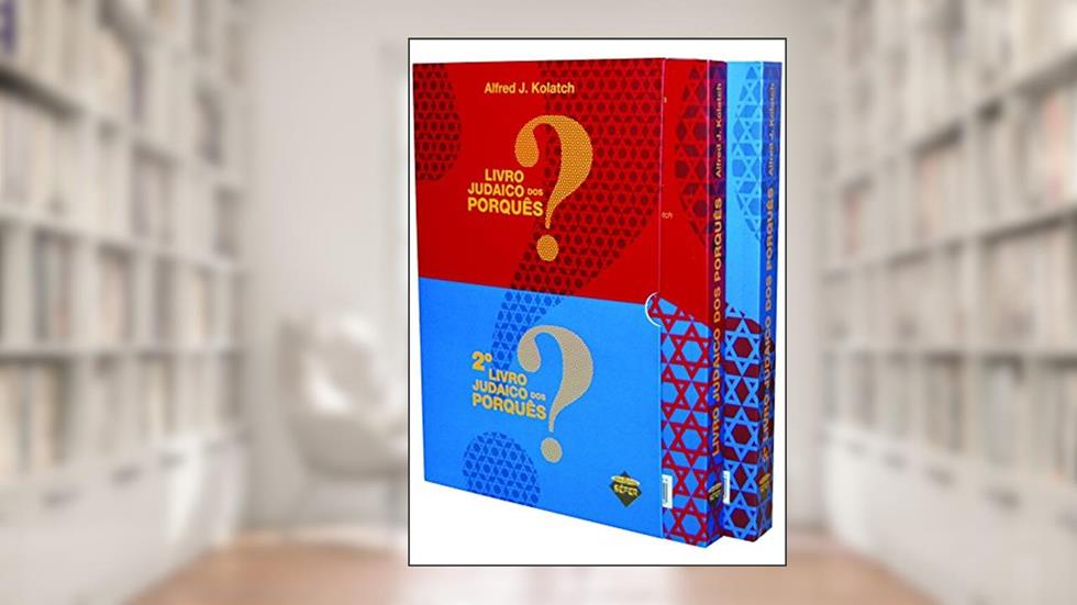 Livro Judaico dos Porquês 1 e 2, do autor Alfred J. Kolatch