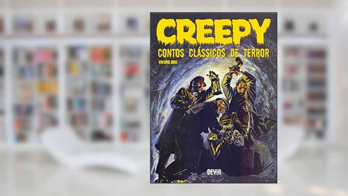 Capa de CREEPY CONTOS CLASSICOS DE TERROR #02 - BROCHURA, do autor Goodwin; Krenkel; Murphy; Ivie; Pearson