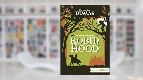 Capa de As aventuras de Robin Hood: edição bolso de luxo, do autor Alexandre Dumas