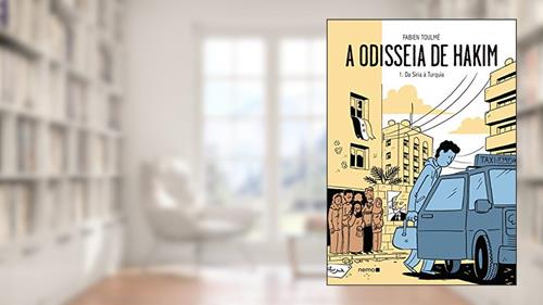 Capa de A odisseia de Hakim Vol. 1: Da Síria à Turquia, do autor Fabien Toulmé