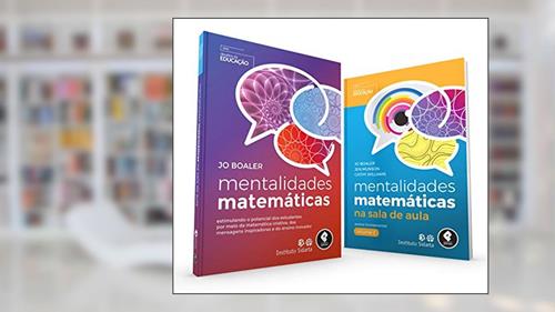 Capa de Kit Mentalidades Matemáticas, do autor Jo Boaler; Jen Munson; Cathy Williams