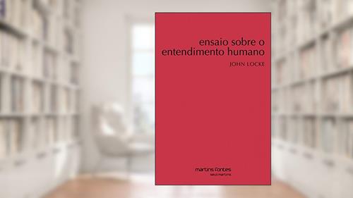 Capa de Ensaio sobre o entendimento humano, do autor John Locke