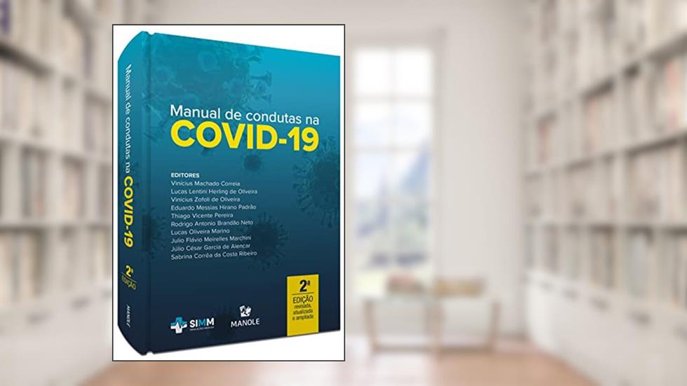Manual de condutas na COVID-19, do autor Lucas Oliveira Marino; Júlio César Garcia de Alencar
