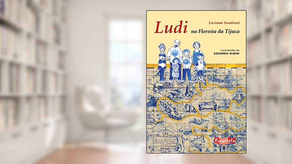 Ludi na floresta da Tijuca, do autor Luciana Sandroni