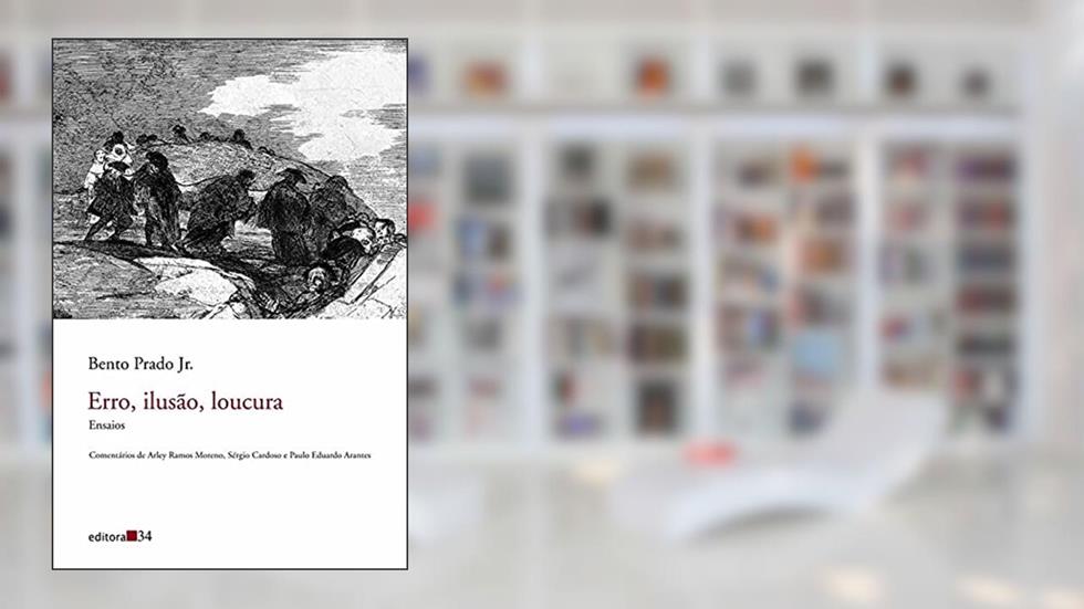 Erro, ilusão, loucura: Ensaios, do autor Prado Jr.  Bento