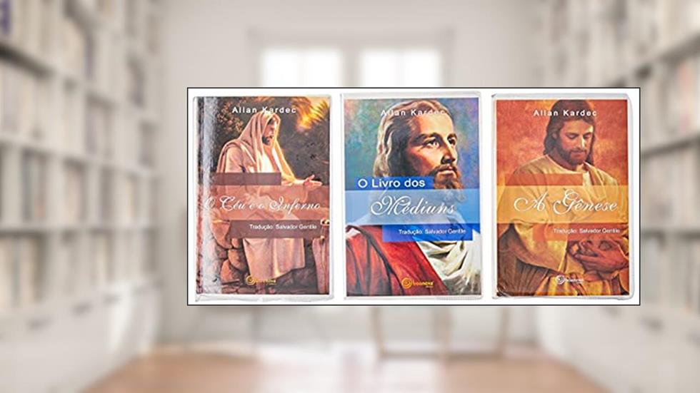 Kit o Livro dos Médiuns + a Gênese + o Céu e o Inferno, do autor Autor Allan Kardec; Ditado Por Espíritos Diversos